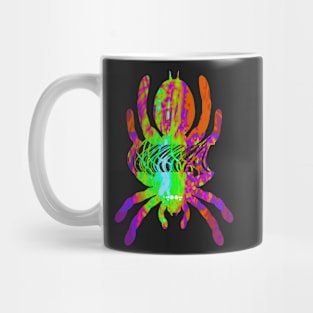 Tarantula Silhouette V22 (Tie Dye) Mug